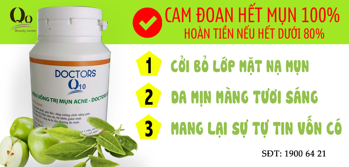 Viên uống trị mụn an toàn