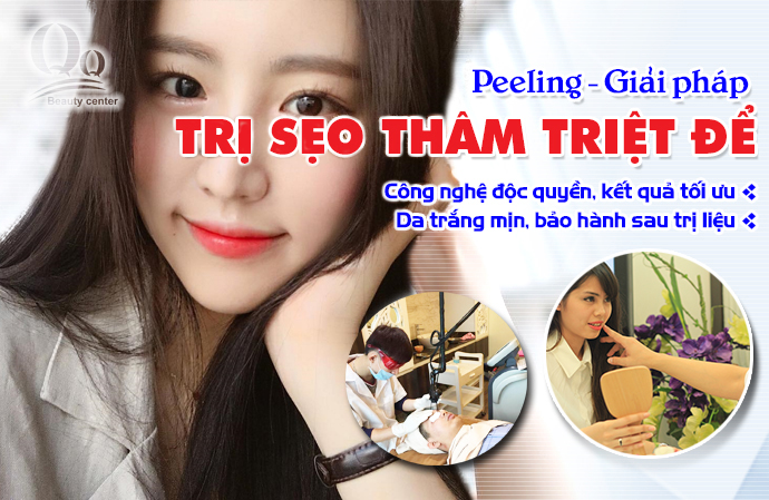 Trị sẹo thâm triệt để