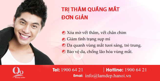 Công nghệ trị thâm quầng mắt