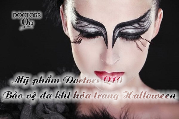 Mỹ phẩm Doctors Q10 bảo vệ da khi hoá trang halloween