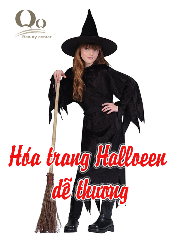 Hoá trang halloween dễ thương