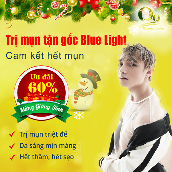 Trị mụn công nghệ Blue Light