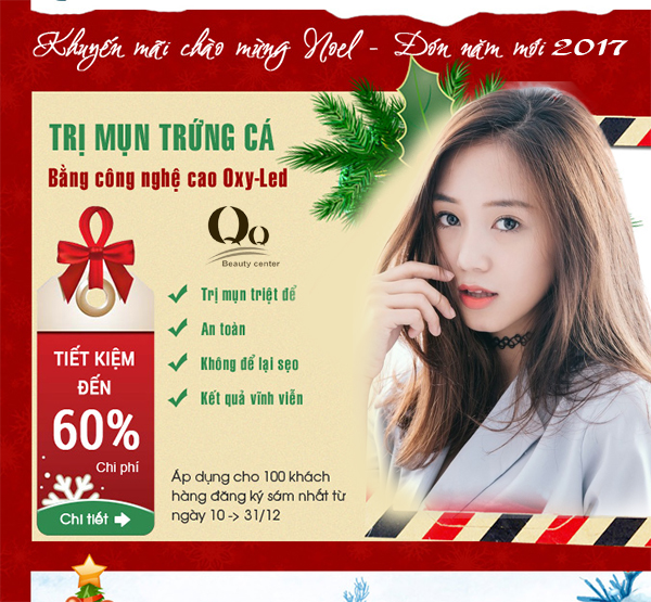 Trị mụn công nghệ Oxyled