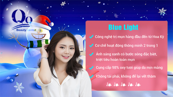 Trị mụn công nghệ Blue-Light