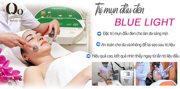 Quy trình trị mụn Blue Light