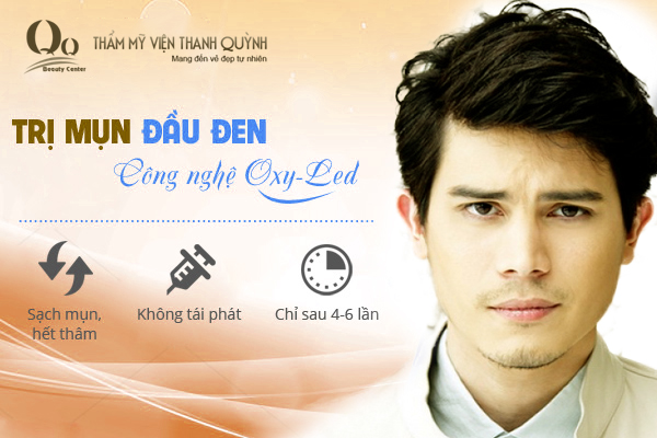 Trị mụn đầu đen cho Nam