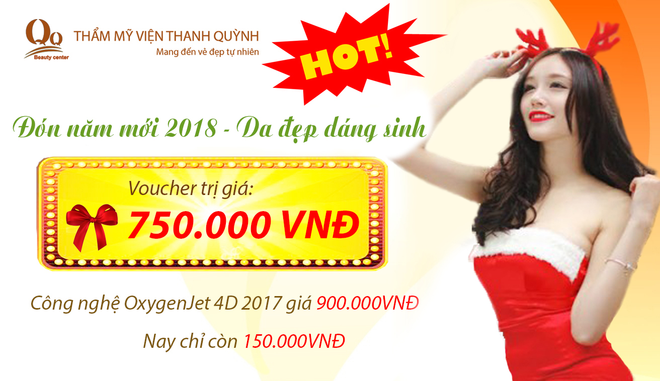 Voucher khuyến mại chào đón năm mới 2018 