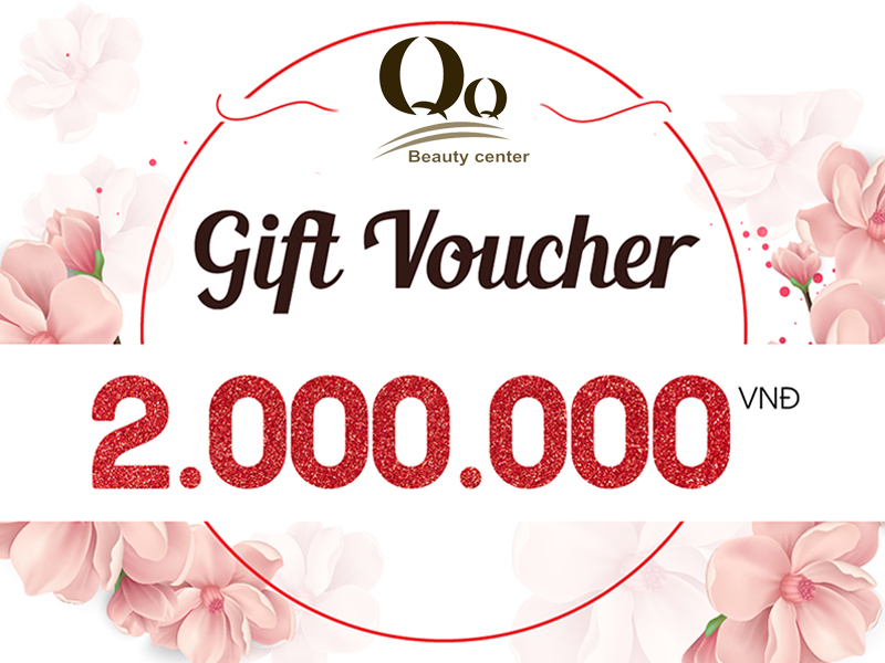 Voucher trị giá 2 triệu cho các dịch vụ điều trị da