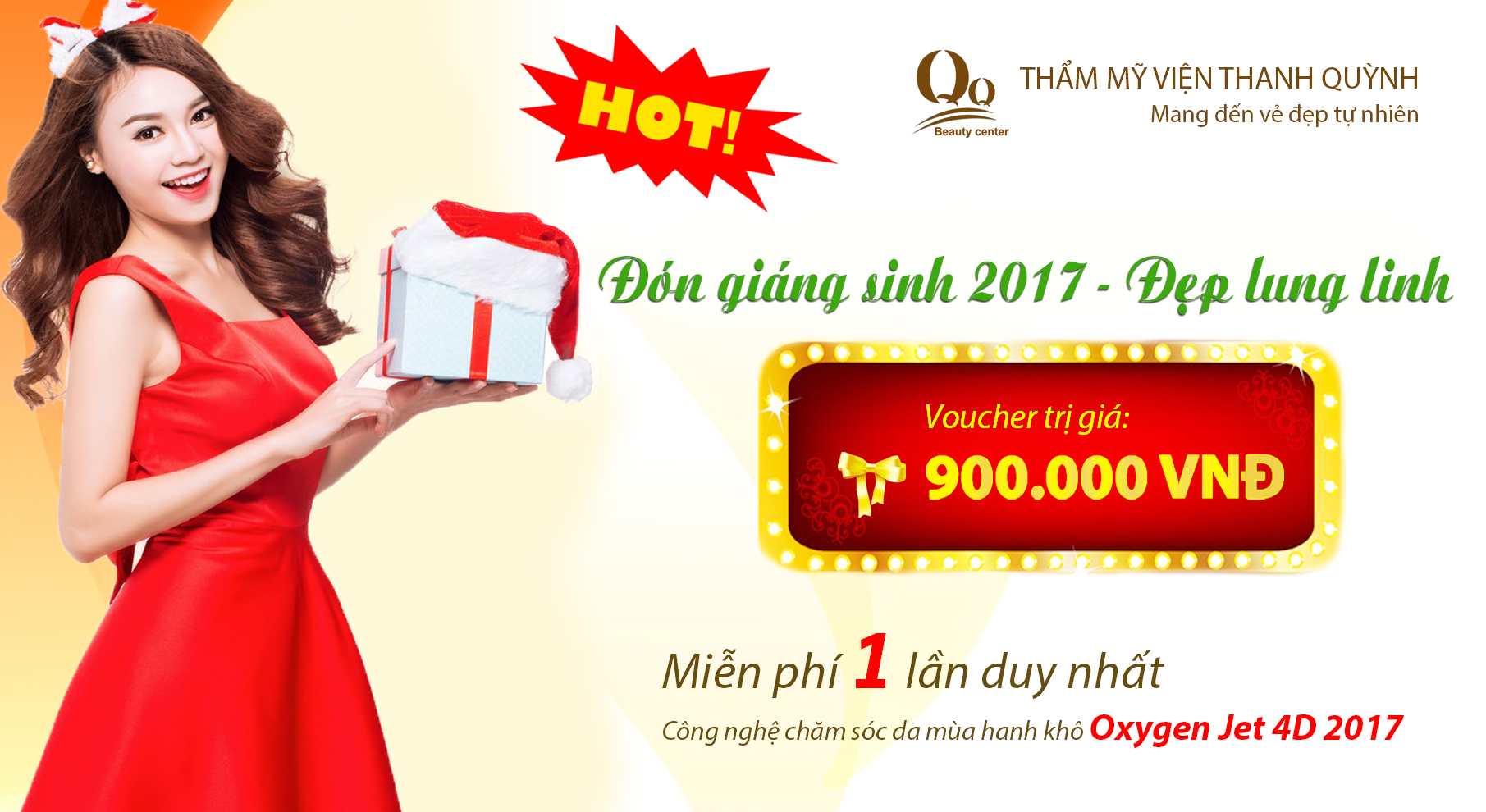 Voucher khuyến mại chào đón lễ Giáng Sinh 2017