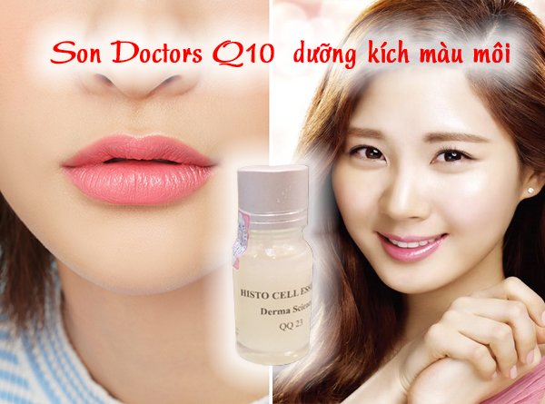 Son Doctors Q10  dưỡng kích màu môi 